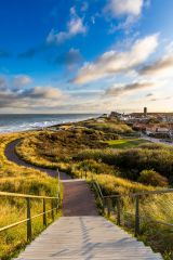 Zonnig Domburg vanaf de Hoge Hil