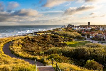 Sonnig Domburg vom Hoge Hil