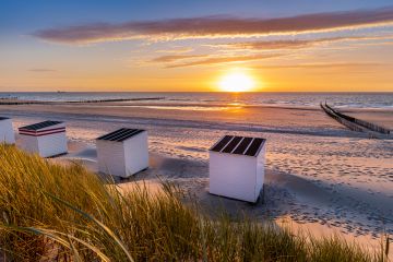 Strandhäuser in Domburg