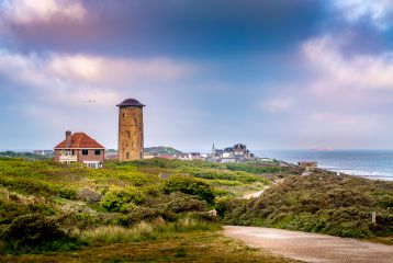 Domburg in den frühen Morgenstunden