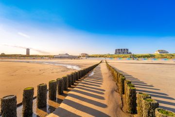 Der bunte Strand von Domburg