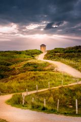 Het pad naar de watertoren