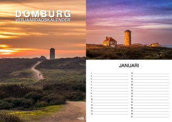 Domburg Verjaardagskalender (Nederlands)